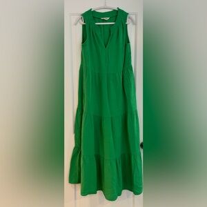 Boden Sleeveless Tiered Maxi Dress